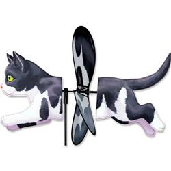 Deluxe Petite Spinner - Black & White Cat