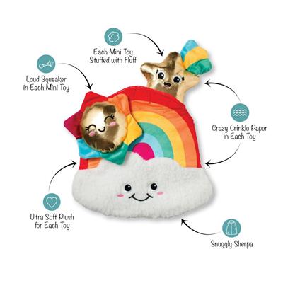 Look On Bright Side Hide & Seek Dog Toy