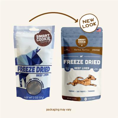 Freeze Dried Beef Liver Bites - 2oz