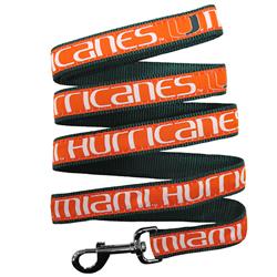 NCAA U Of Miami Pet Leash