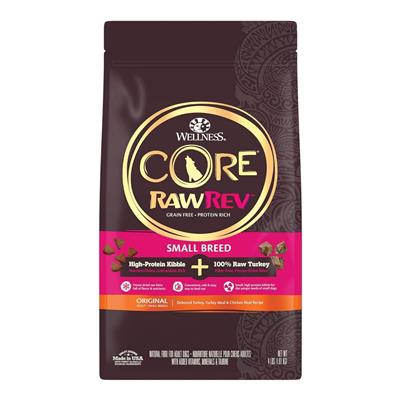 Wellness Dog Core Rawrev Small Breed 4Lb Turkey Chickenmeal