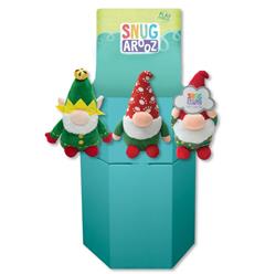 SnugArooz Holiday Gnomies 32pc Dump Bin