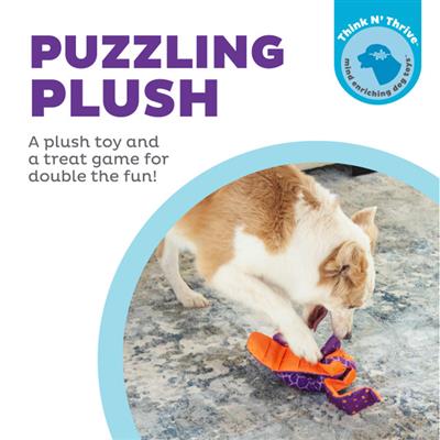Silly Legz Interactive Plush Dog Puzzle, Purple