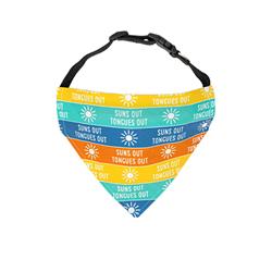 Summer Bandana | Beach, Lake | Nautical Bandana | Dog | Suns Out Tongues Out