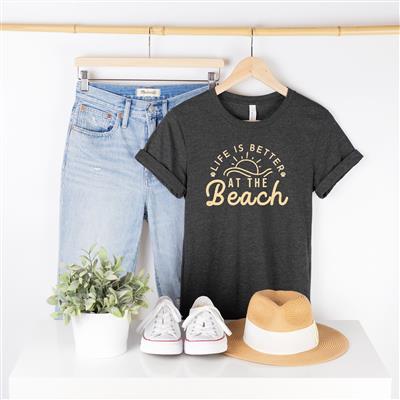 BEACH Shirt | LAKE LIFE Shirt | People Shirts | Printed Tshirt | Human Dog Gear | Unisex | T-shirt Person