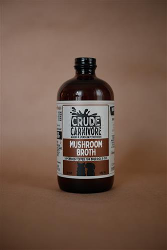 16oz Mushroom Broth for Dogs