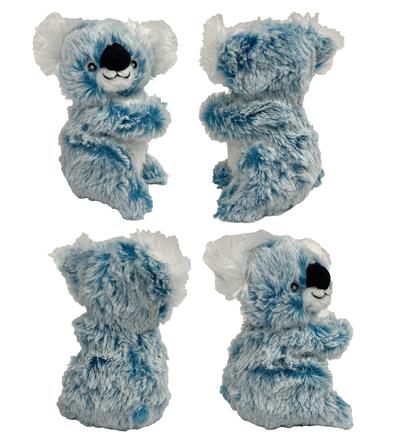 Multipet Minipet Koala Plush Pet Toy Assorted Colors 5"