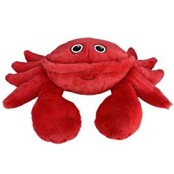 Multipet Jumbo Sea Creatures Crab Plush Dog Toy 24"