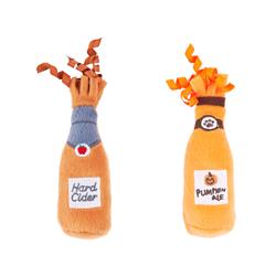 ZippyClaws Halloween Catnip Crusherz 2-Pack - Hard Cider & Pumpkin Ale