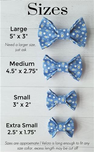 Bow Tie | Bow | Nautical Bow Tie | Sailboat | Summer | Dog Bow Tie