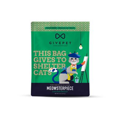 Givepet Cat Grain Free Freeze Dried Meowsterpiece Chicken 1.25Oz