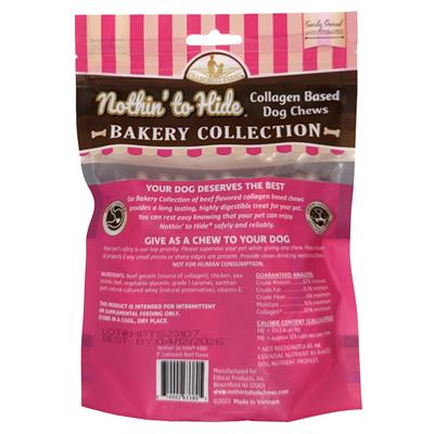 Fieldcrest Farms Nothin' To Hide Bakery Collection Dog Treat Croissant, Beef, 1ea/3 in, 3 pk