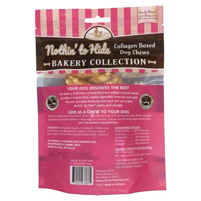 Fieldcrest Farms Nothin' To Hide Bakery Collection Dog Treat Pretzel, Beef, 1ea/3 in, 2 pk