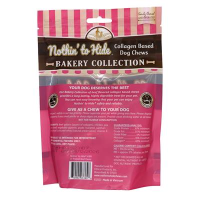Fieldcrest Farms Nothin' To Hide Bakery Collection Dog Treat Pretzel, Beef, 1ea/4 in