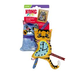 KONG Artz Catnip Cat Toy Salvador PawLi  Whiskers van Gogh, 1ea/2 pk