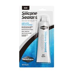 Seachem Laboratories Silicone Sealant and Adhesive Black, 1ea/3 oz.