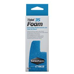 Seachem Laboratories Tidal Foam Sponge For Tidal 35 Filters, Blue, 1ea/2 pk