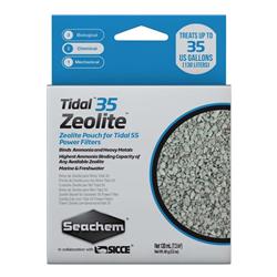 Seachem Laboratories Tidal Zeolite Ammonia and Heavy Metals Binding Media 1ea/120 ml