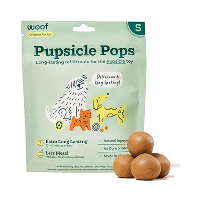 Woof Dog Chicken Peanut Butter Pops Small 6Oz