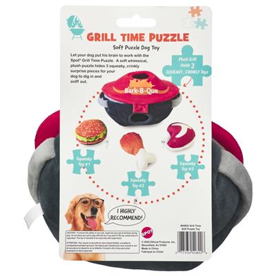 Spot Grill Time Puzzle Dog Toy 1ea/8 in
