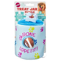 Spot Treat Jar Puzzle Dog Toy 1ea/8 in