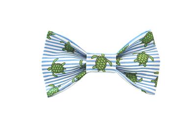 Bow Tie | Bow | Nautical Bow Tie | Turtle | Summer | Dog Bow Tie