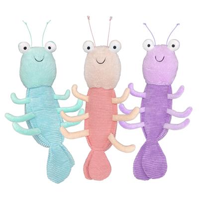 Multipet Margaritaville® Jumbo Shrimp Plush Dog Toy Assorted 20"