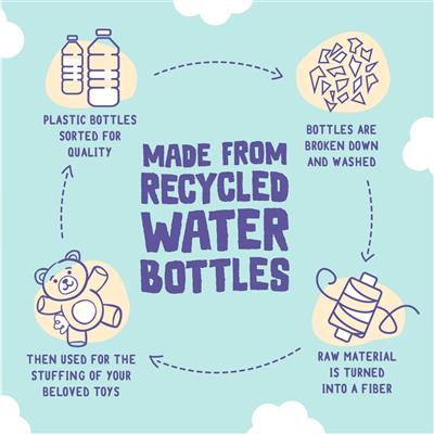 SnugArooz Brianna the Bronto Plush Dog Toy 8"