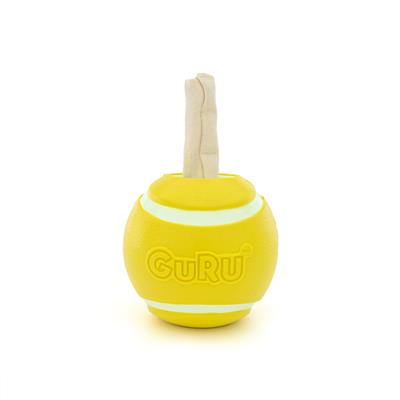 GURU Tennis Treat Holder Ball Dog Toy 1ea/MD