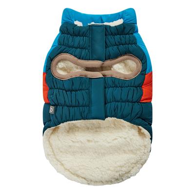 Color Block Puffer - Dark Teal