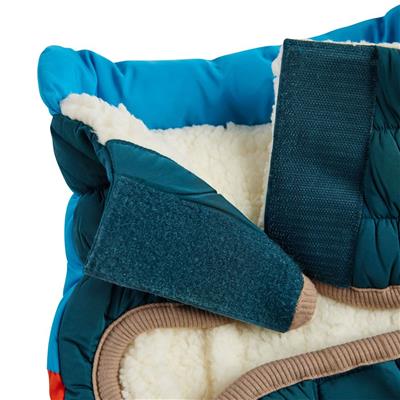 Color Block Puffer - Dark Teal