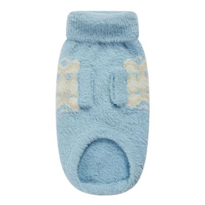 Fuzzy Sweater - Light Blue
