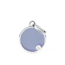 Medium Lilac Circle ID Tag