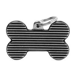 XL Bone Bronx Shutter ID Tag