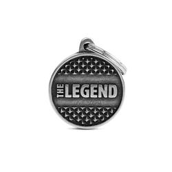 Medium Circle Bronx The Legend ID Tag