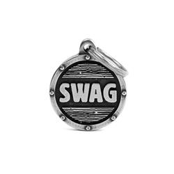 Medium Circle Bronx Swag ID Tag