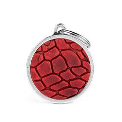 Big Red Circle Tucson ID Tag