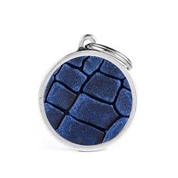 Big Blue Circle Tucson ID Tag