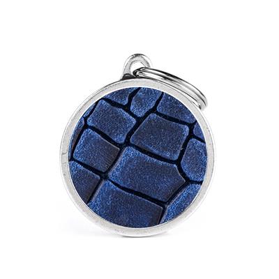 Big Blue Circle Tucson ID Tag