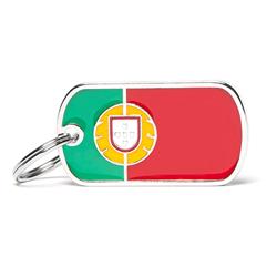 Portuguese Flag ID Tag
