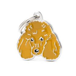 Apricot Poodle ID Tag