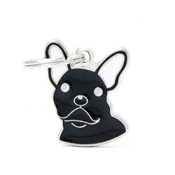 Black French Bulldog ID Tag
