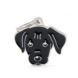 Black Labrador ID Tag