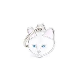 White European Shorthair ID Tag