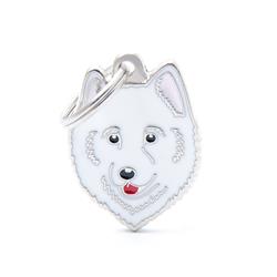 Samoyed ID Tag