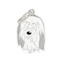 Bearded Collie ID Tag