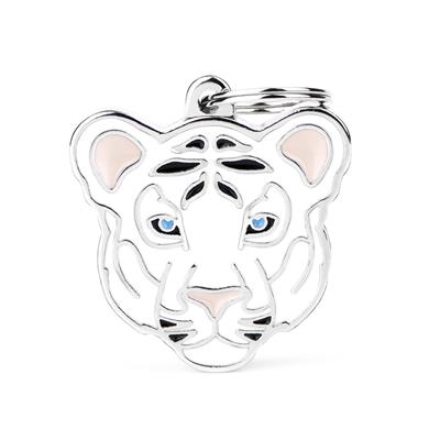 White Tiger ID Tag