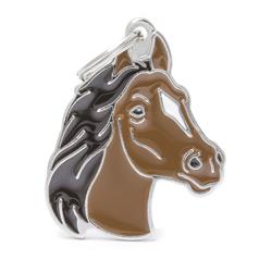 Brown Horse ID Tag