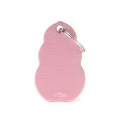 KONG Pink Aluminum Tag ID Tag