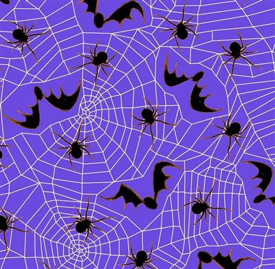 Halloween Bandana | Halloween Dog Bandana | Spider, Spider Web Ghost